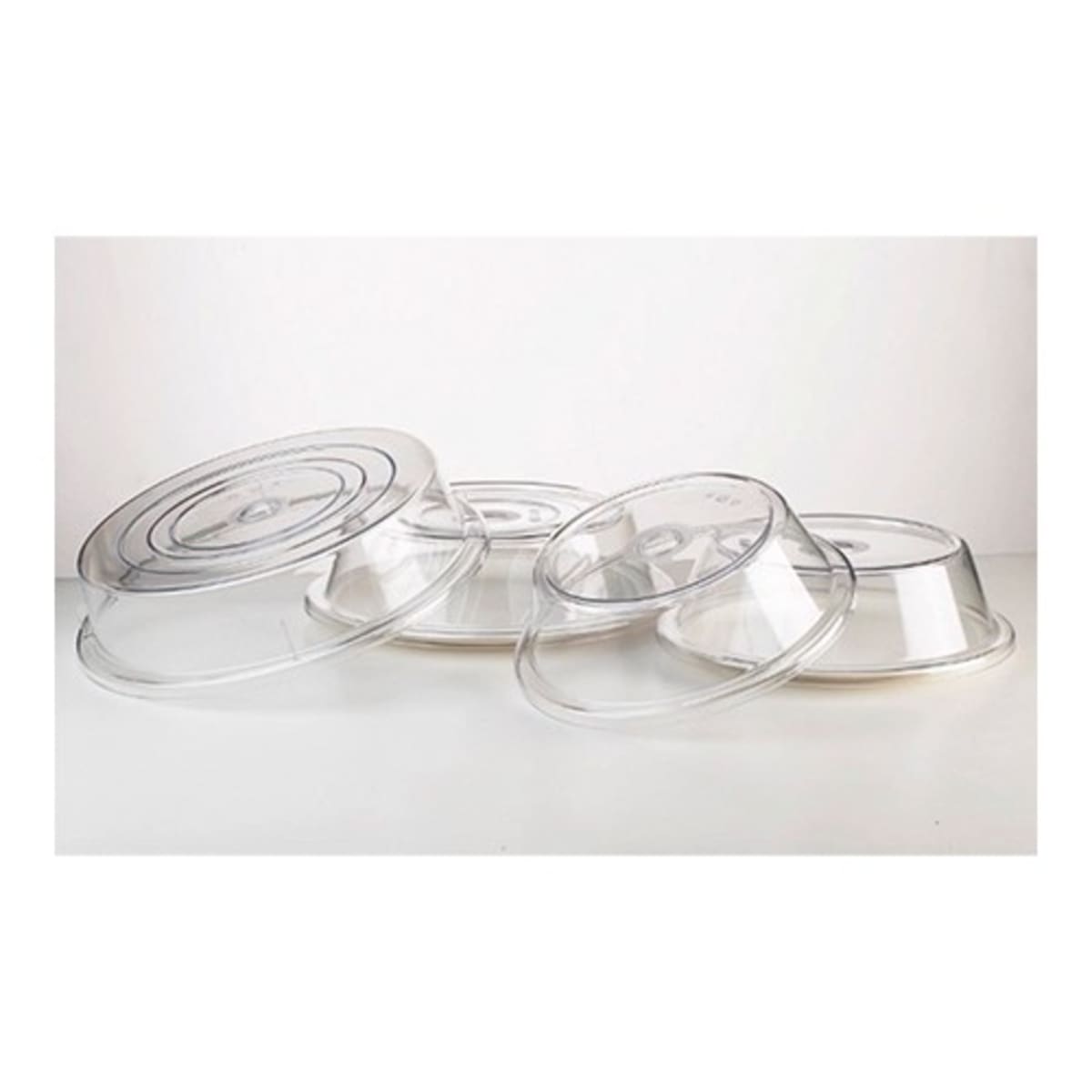 Tellerdeckel polycarbonat transparent 215-220 mm